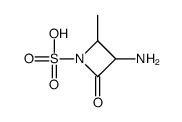 3-amino-2-methyl-4-oxoazetidine-1-sulfonic acid Structure