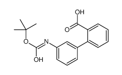 2-(3-BOC-氨基苯基)苯甲酸结构式