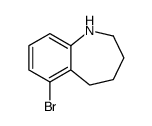 6-溴-2,3,4,5-四氢-1H-1-苯氮杂卓结构式