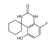 8'-fluoro-5'-hydroxy-1'H-spiro[cyclohexane-1,4'-quinazolin]-2'(3'H)-one结构式