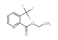 乙基 3-(三氟甲基)-2-吡啶甲酸酯结构式