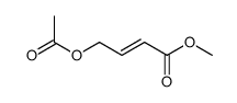 methyl 4-acetyloxybut-2-enoate结构式