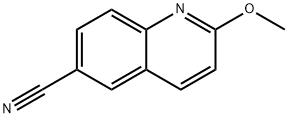 2-Methoxyquinoline-6-carbonitrile Structure