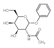 Phenyl 2-acetamido-2-deoxy-alpha-D-galactopyranoside structure