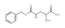 3-(((BENZYLOXY)CARBONYL)AMINO)-2-METHYLPROPANOIC ACID Structure