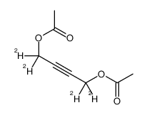 (4-acetyloxy-1,1,4,4-tetradeuteriobut-2-ynyl) acetate Structure