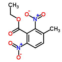 Ethyl 3-methyl-2,6-dinitrobenzoate结构式