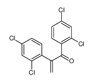 1,2-bis(2,4-dichlorophenyl)prop-2-en-1-one Structure