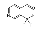 3-(Trifluoromethyl)isonicotinaldehyde Structure