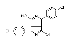 1,4-bis(4-chlorophenyl)-1,2,4,5-tetrahydropyrrolo[3,4-c]pyrrole-3,6-dione Structure