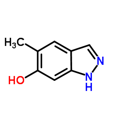 5-Methyl-1H-indazol-6-ol Structure