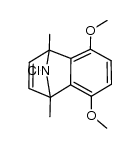 9-chloro-5,8-dimethoxy-1,4-dimethyl-1,4-dihydro-1,4-epiminonaphthalene Structure