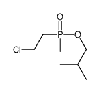 1-[2-chloroethyl(methyl)phosphoryl]oxy-2-methylpropane Structure