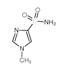1-甲基咪唑-4-磺酸胺结构式