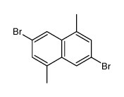 3,7-dibromo-1,5-dimethylnaphthalene Structure