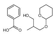 benzoic acid,2-methyl-3-(oxan-2-yloxy)propan-1-ol结构式