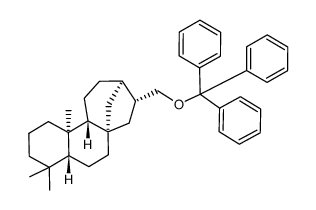 ent-17-trityloxykaurane Structure