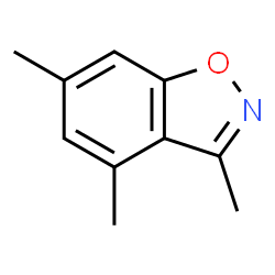 1,2-Benzisoxazole,3,4,6-trimethyl-(9CI)结构式
