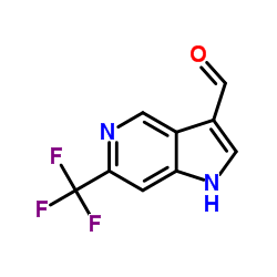 6-(三氟甲基)-5-氮杂吲哚-3-羧醛图片