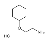 2-(环己氧基)乙胺盐酸盐结构式