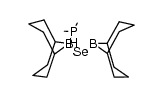 (PB) trimethylphosphanebis(1,5-cyclooctanediylboryl)monoselenide Structure