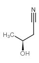 (S)-(+)-3-羟基丁腈结构式