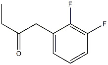 1-(2,3-DIFLUOROPHENYL)BUTAN-2-ONE Structure