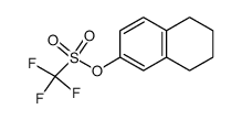5,6,7,8-tetrahydronaphthalen-2-yltrifluoromethanesulfonate Structure