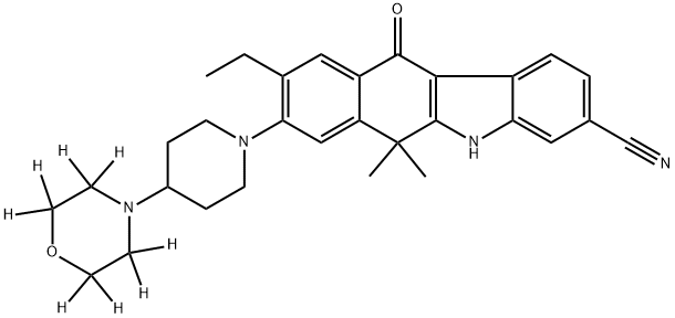 Alectinib-d8 Structure