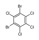 1,3-dibromo-2,4,5,6-tetrachlorobenzene Structure