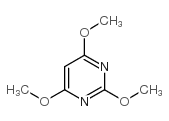 2,4,6-Trimethoxypyrimidine Structure