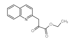 2-氧代-3-喹啉-2-丙酸乙酯结构式