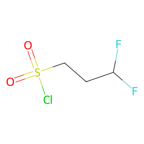 3,3-Difluoro-propane-1-sulfonyl chloride结构式