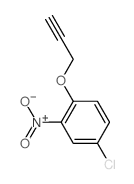 4-chloro-2-nitro-1-prop-2-ynoxy-benzene Structure