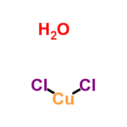 Dichlorocopper hydrate (1:1) Structure