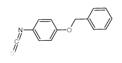 4-benzyloxyphenyl isothiocyanate Structure