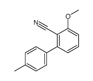 3-methoxy-4'-methyl-[1,1'-biphenyl]-2-carbonitrile Structure