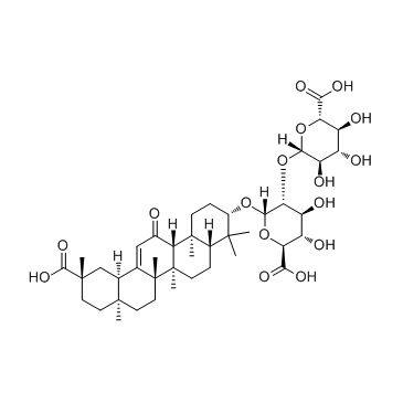 Glycyrrhizic acid structure