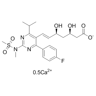 Rosuvastatin Calcium Structure