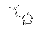 Sulfilimine,S,S-dimethyl-N-2-thiazolyl- (9CI) structure