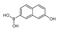 (7-羟基-2-萘)-硼酸(9ci)结构式