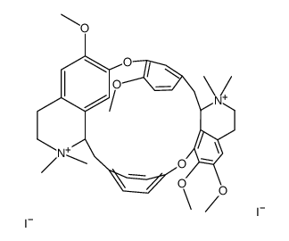 Dimethyl l-curine dimethiodide Structure