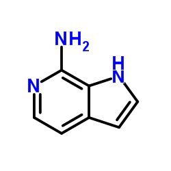 1H-吡咯并[2,3-c]吡啶-7-胺结构式