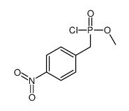 1-[[chloro(methoxy)phosphoryl]methyl]-4-nitrobenzene结构式