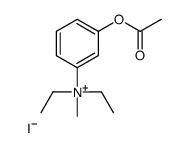(3-acetyloxyphenyl)-diethyl-methylazanium,iodide结构式