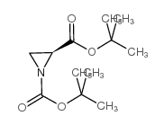 (S)-氮丙啶-1,2-二羧酸二叔丁酯结构式