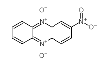 2-nitro-10-oxido-phenazine 5-oxide Structure