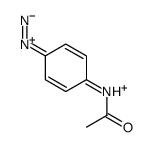 4-acetamidobenzenediazonium结构式
