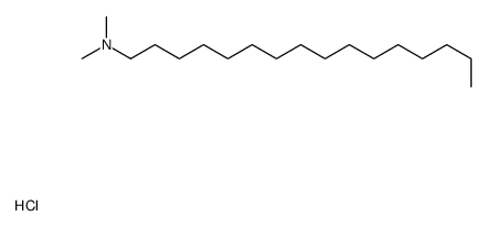 hexadecyldimethylammonium chloride结构式