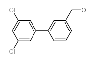 (3,5-二氯联苯-3-基)-甲醇结构式
